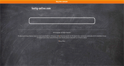 Desktop Screenshot of lustig-online.com